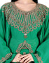 Stylist Green Colored Georgette Heavy Farasha